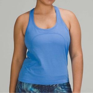Lululemon Swiftly Tech tank race length - blue Nile